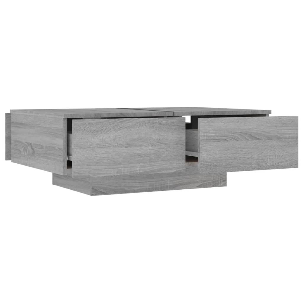 Stolić za kavu boja hrasta sonome 90x60x31 cm konstruirano drvo