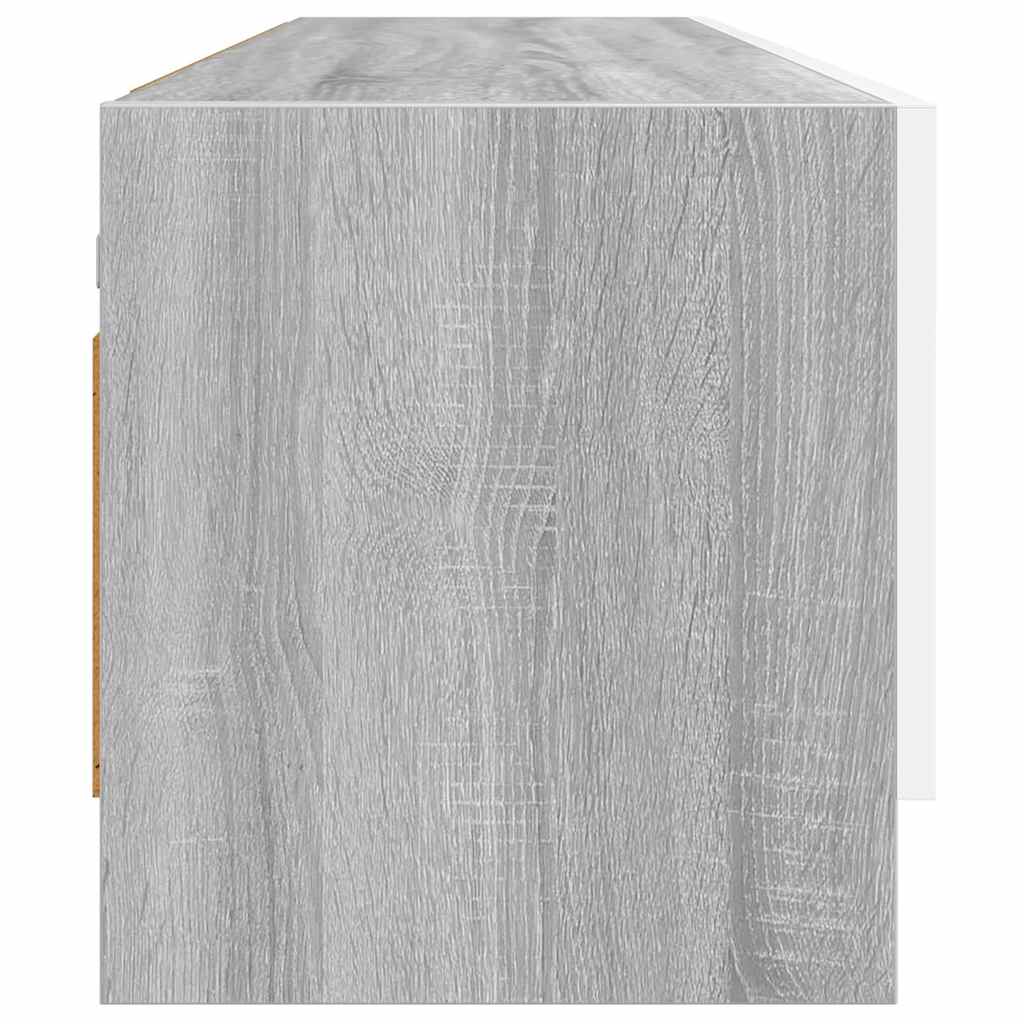 Ormar boja sivog hrasta 100x32,5x35 cm konstruirano drvo