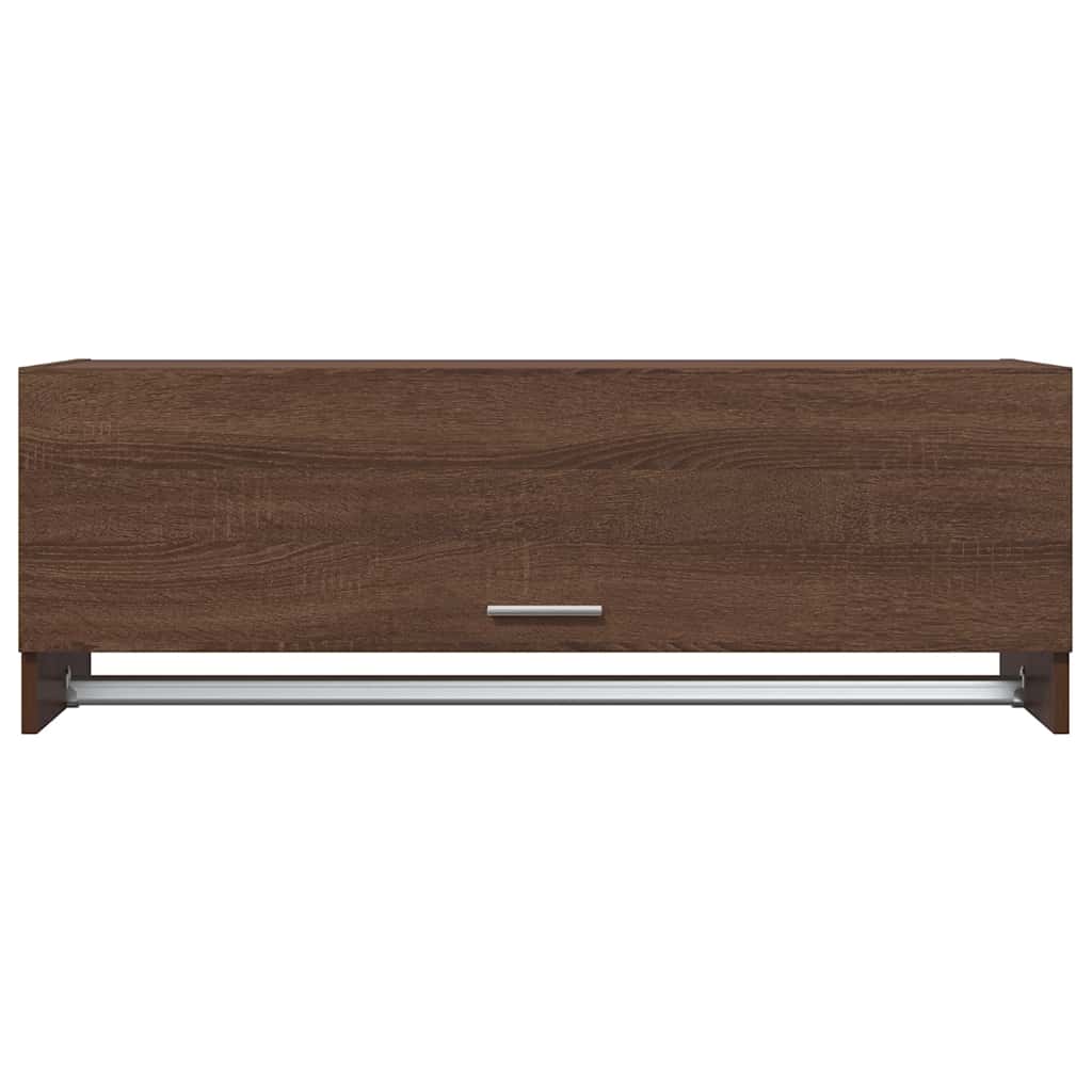 Ormar boja smeđeg hrasta 100x32,5x35 cm konstruirano drvo