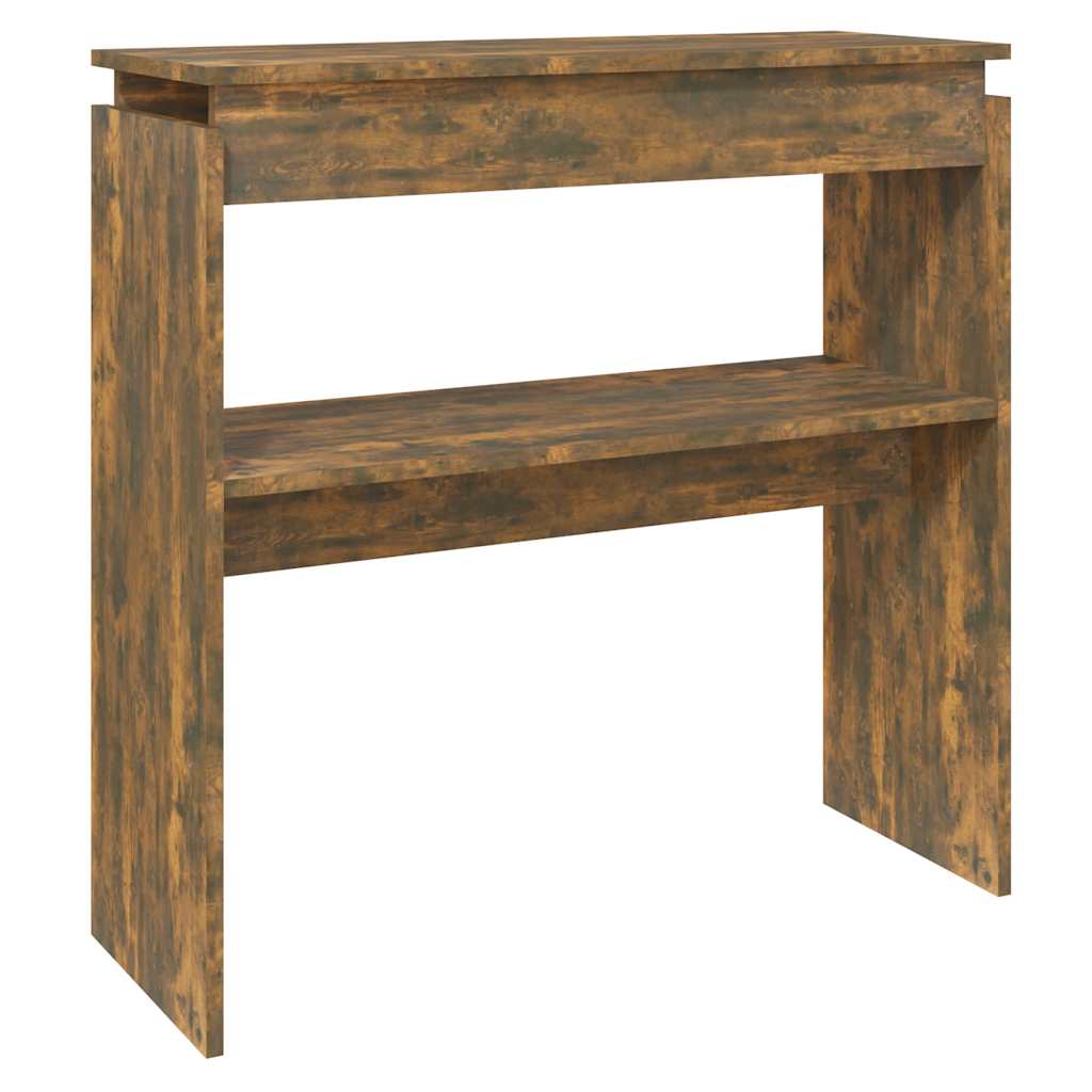 Konzolni stol boja hrasta 80 x 30 x 80 cm od konstruiranog drva