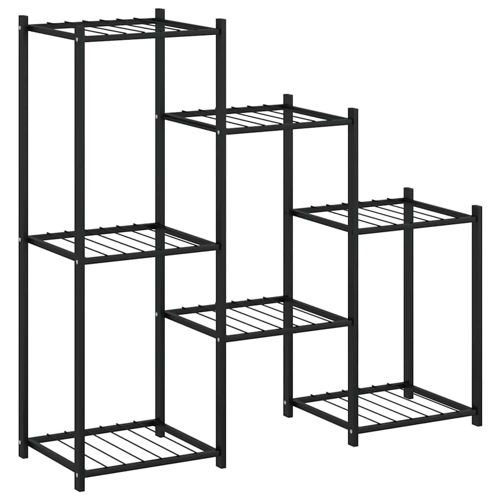 Stalak za cvijeće 83 x 25 x 80 cm crni željezni