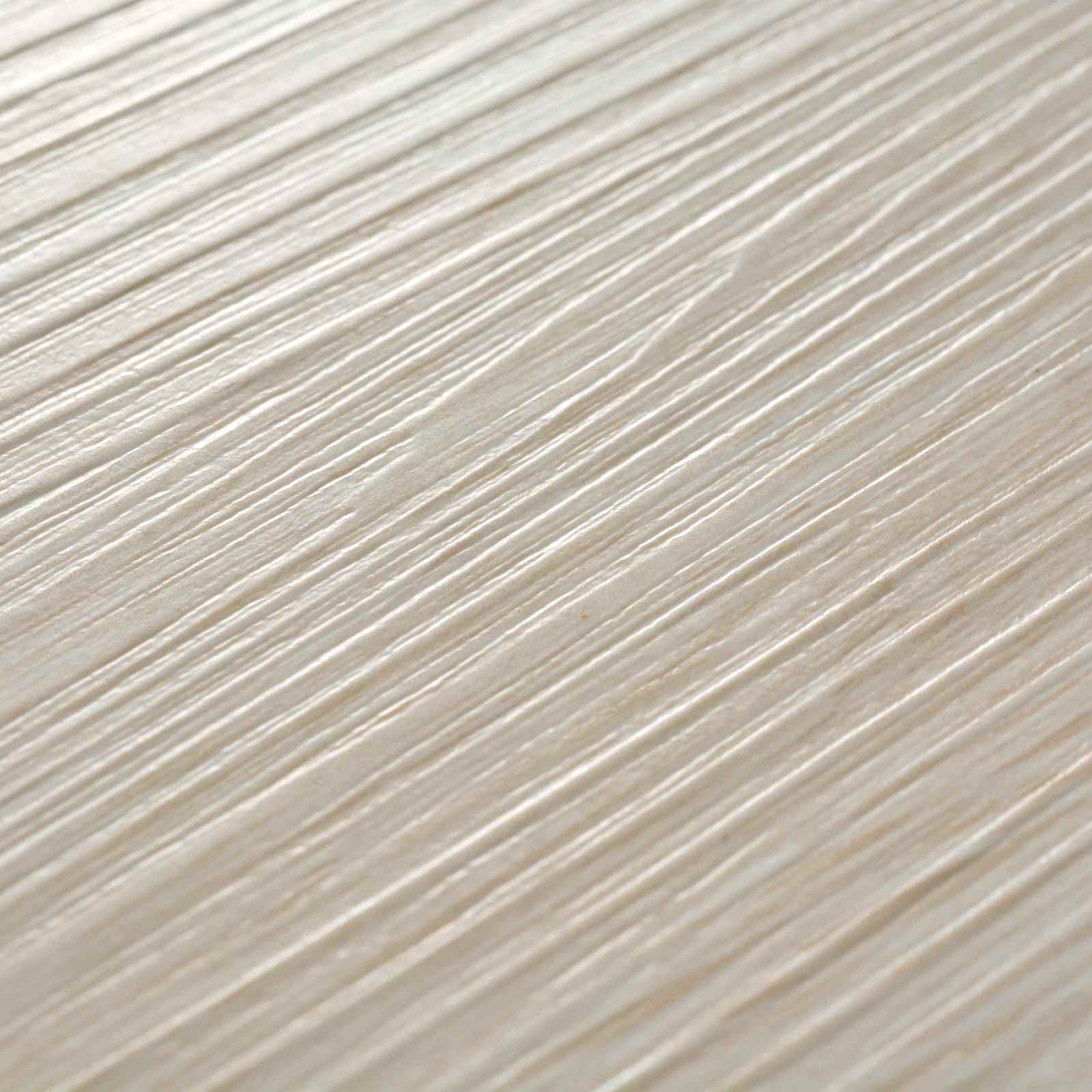 Podne daske 18 pcs Hrast klasično bijeli 2,51 m² PVC