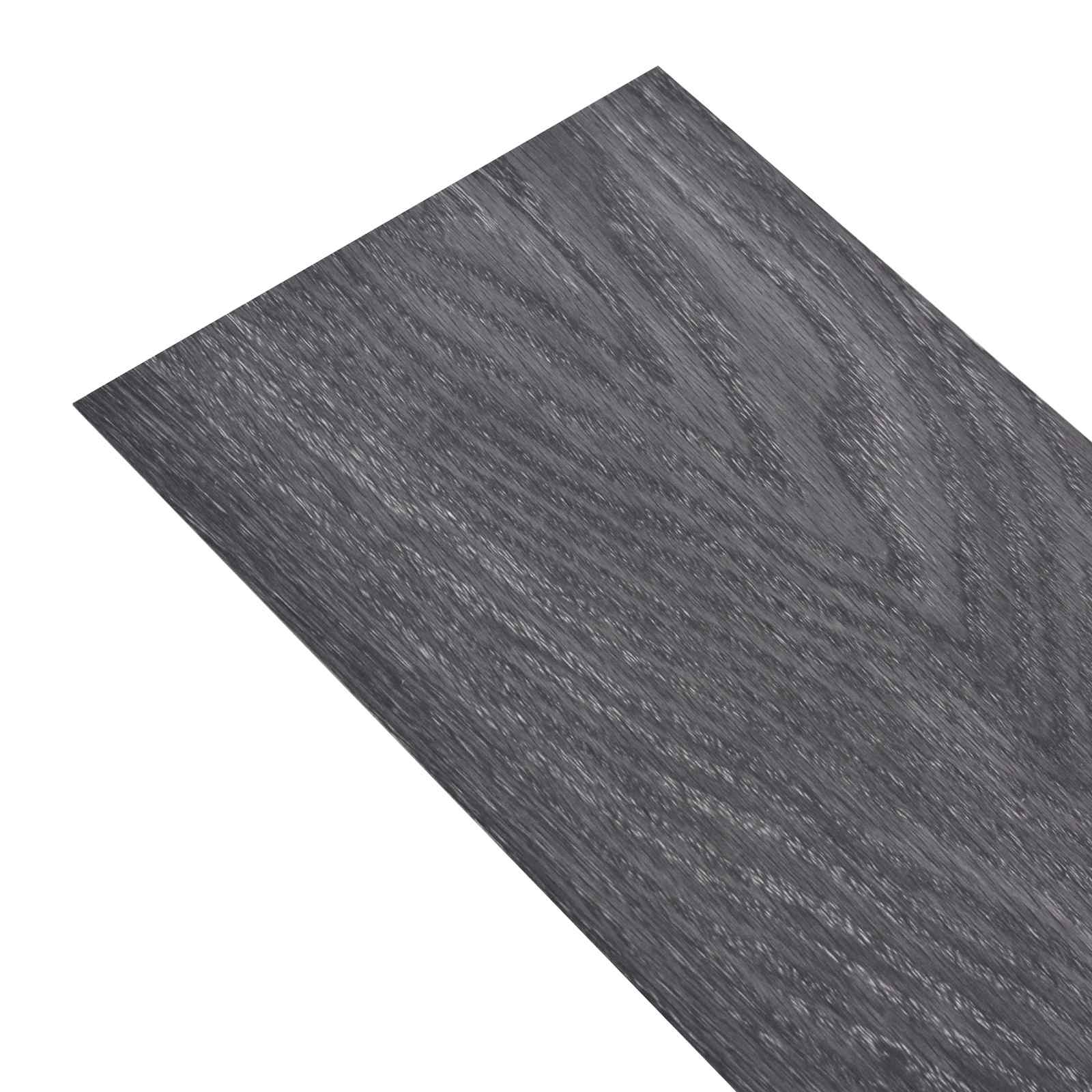 Podne daske 18 pcs Crna i bijela 2,51 m² PVC