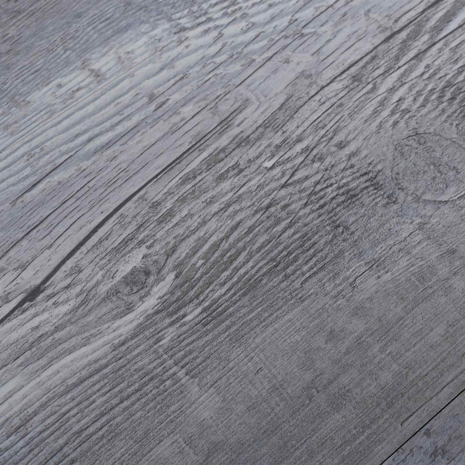 Podne daske 2,51 m² 18 pcs PVC Mat drvo sivo