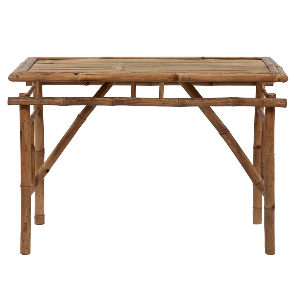 Sklopivi vrtni stol 115 x 50 x 75 cm od bambusa