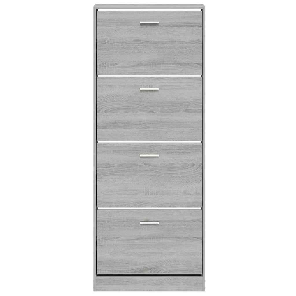 Ormarić za cipele boja hrasta 59x17x150 cm konstruirano drvo