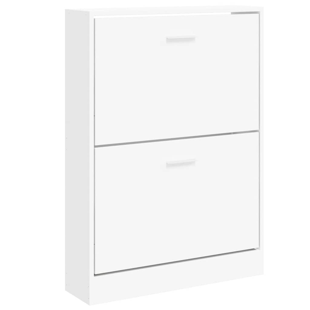 Ormarić za cipele Bijeli 59x17x81 cm Konstruirano drvo