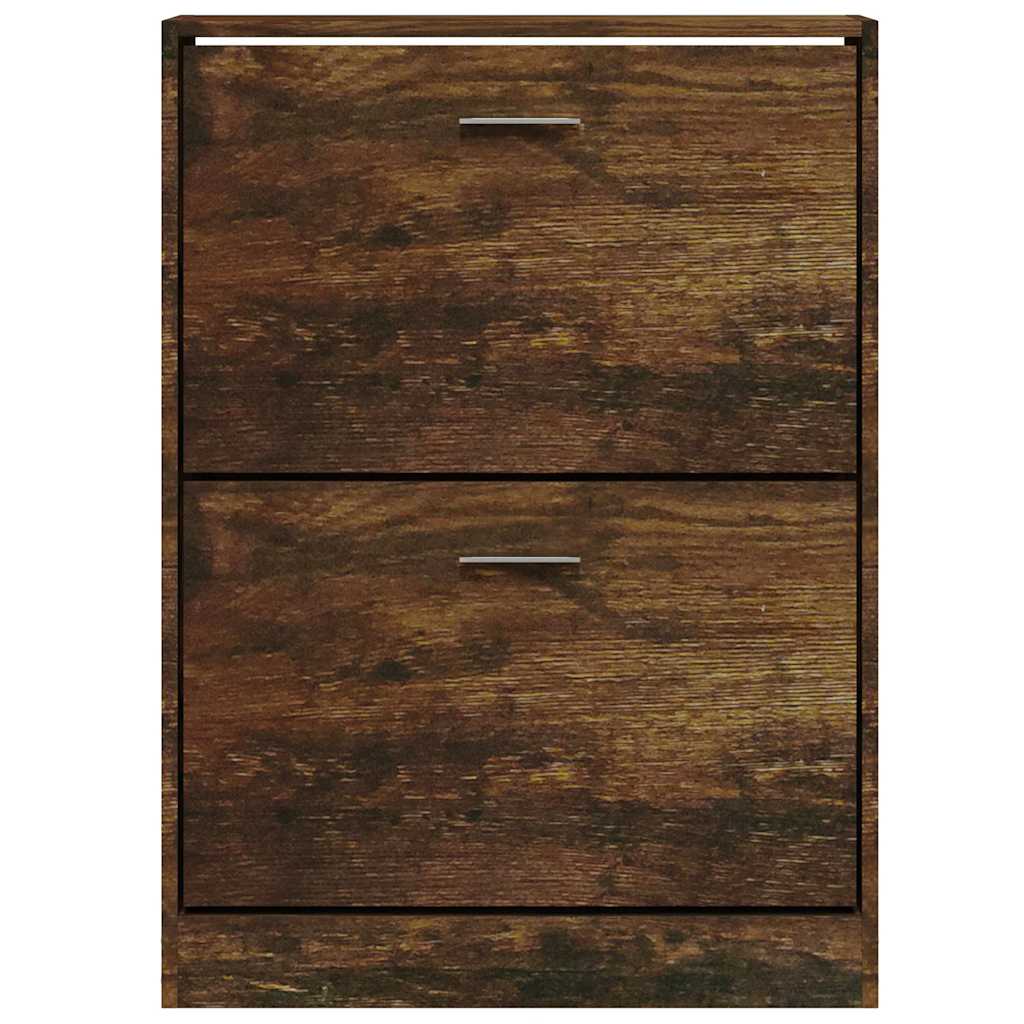 Ormarić za cipele boja hrasta 59x17x108 cm konstruirano drvo