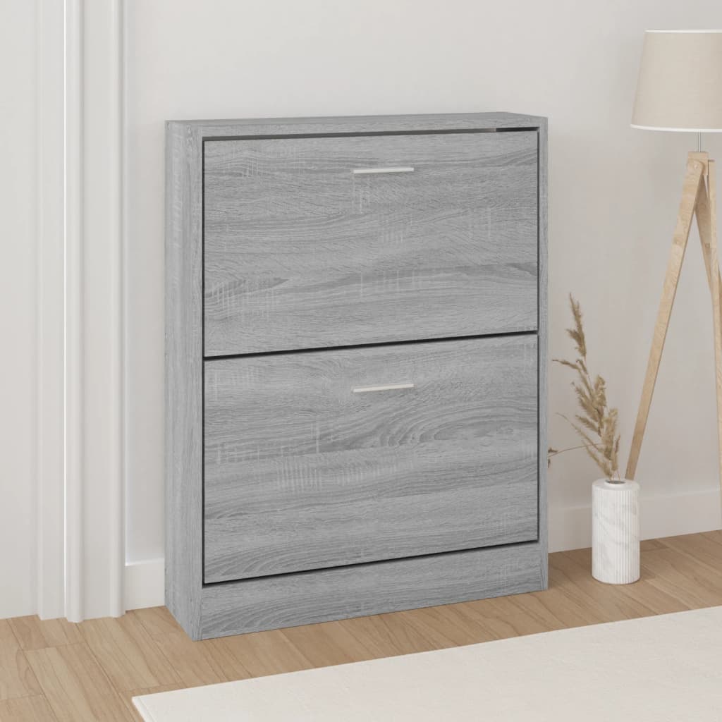 Ormarić za cipele boja hrasta 59x17x81 cm konstruirano drvo