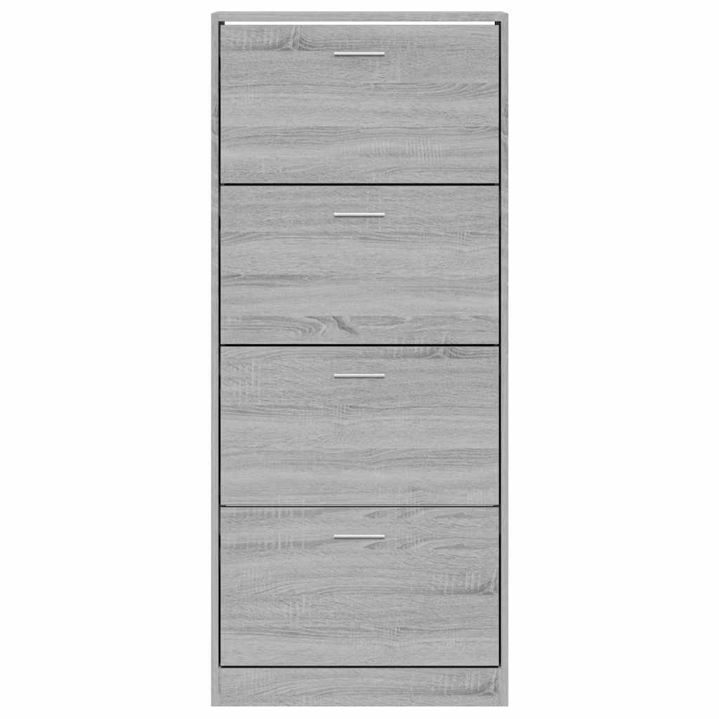 Ormarić za cipele boja hrasta 63x24x147 cm konstruirano drvo