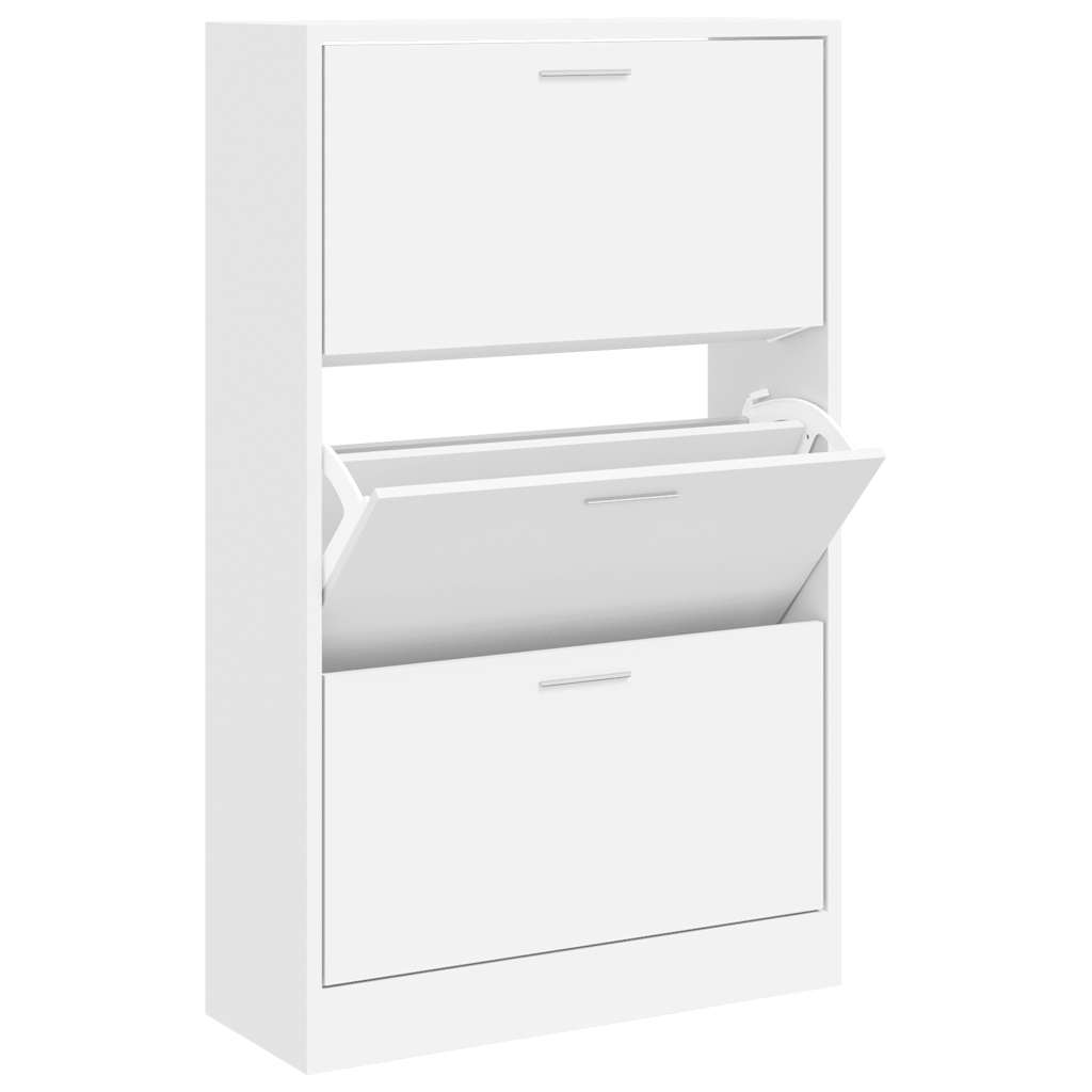 Ormarić za cipele bijeli 63x24x103 cm od konstruiranog drva