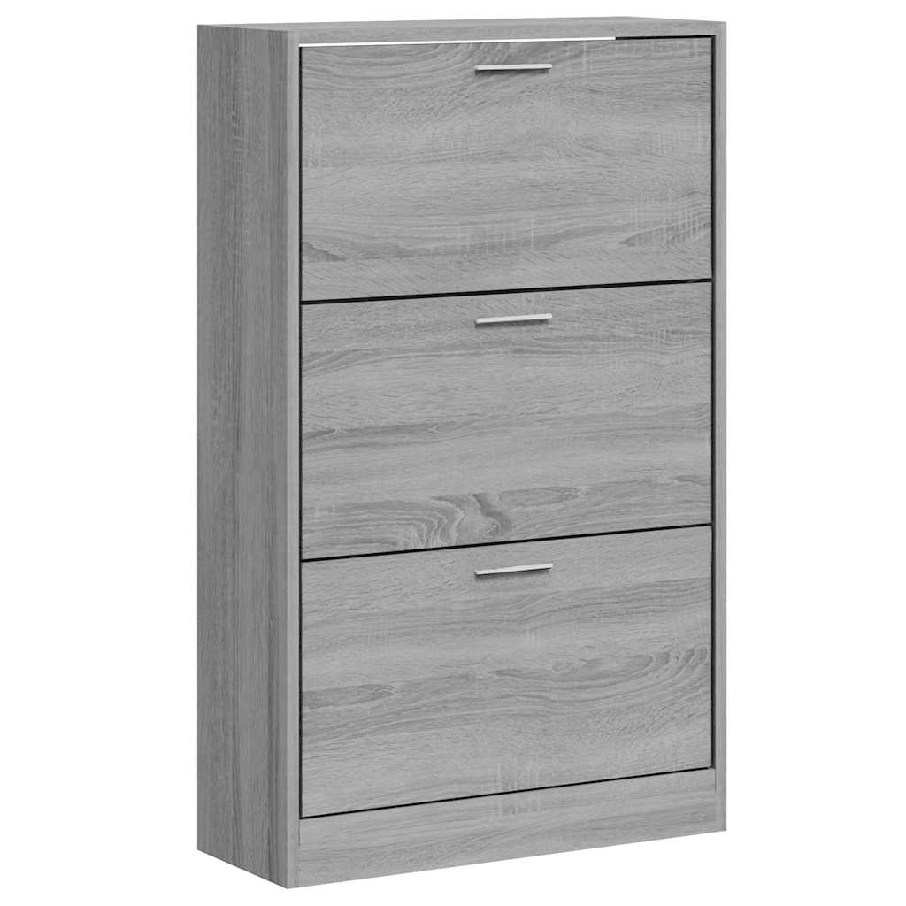Ormarić za cipele boja hrasta 63x24x103 cm konstruirano drvo