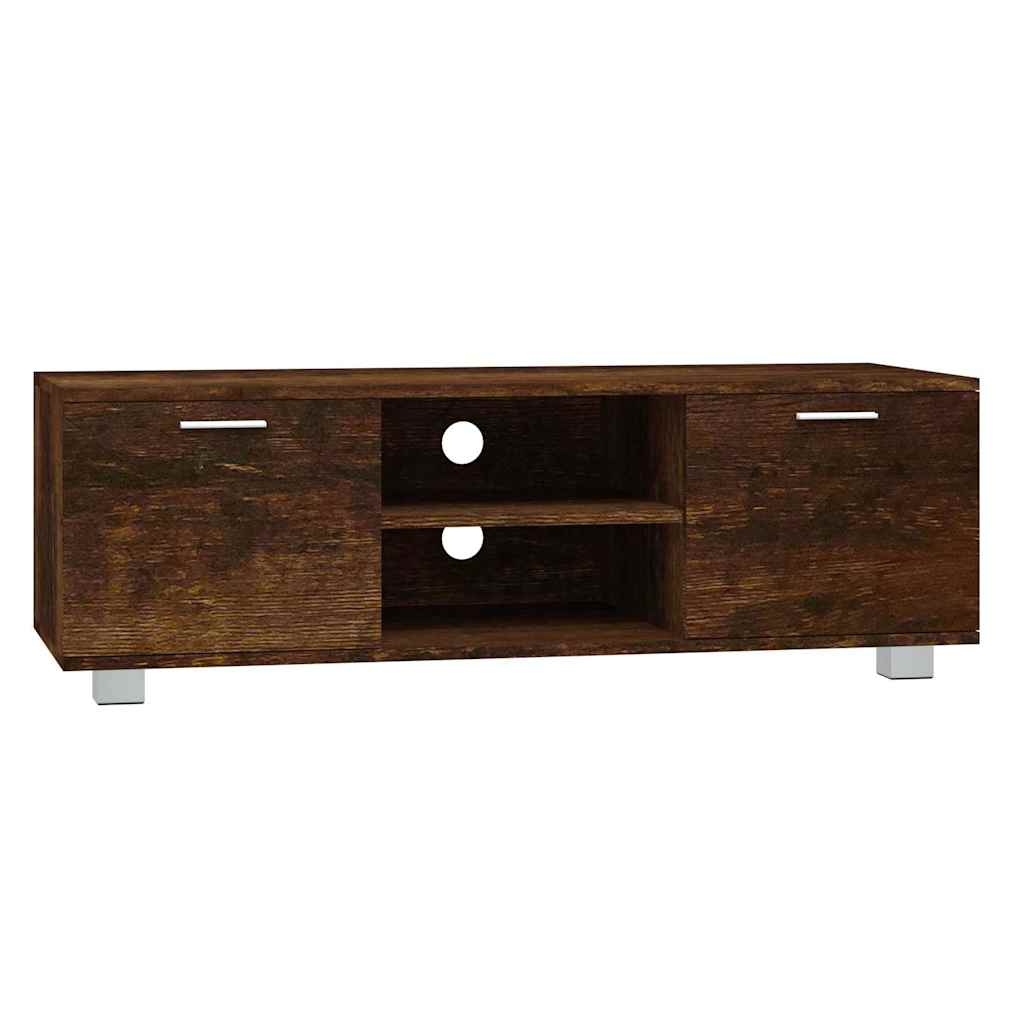 TV ormarić boja dimljenog hrasta 120x40,5x35 cm drveni