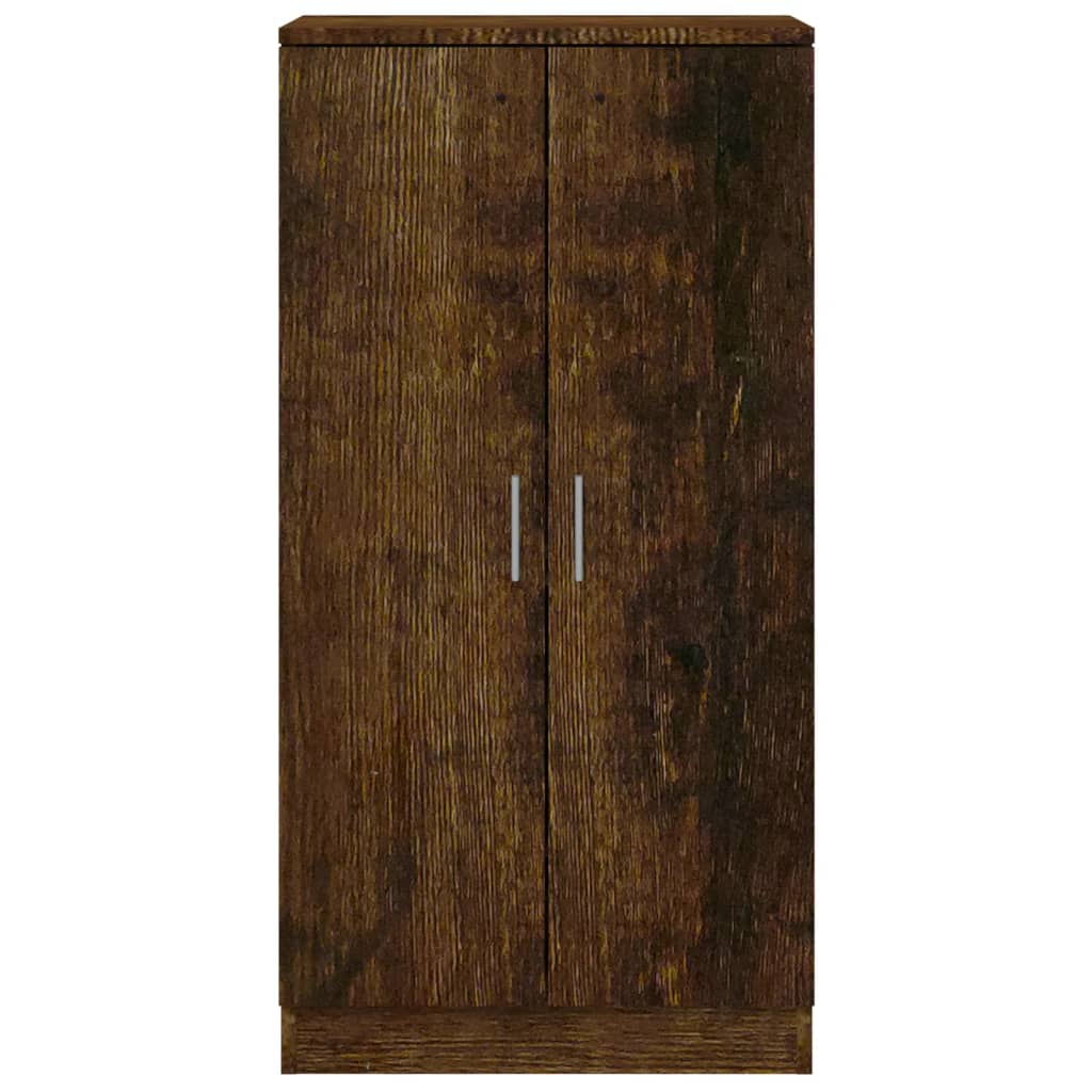 Ormarić za cipele boja hrasta 55x35x108 cm konstruirano drvo
