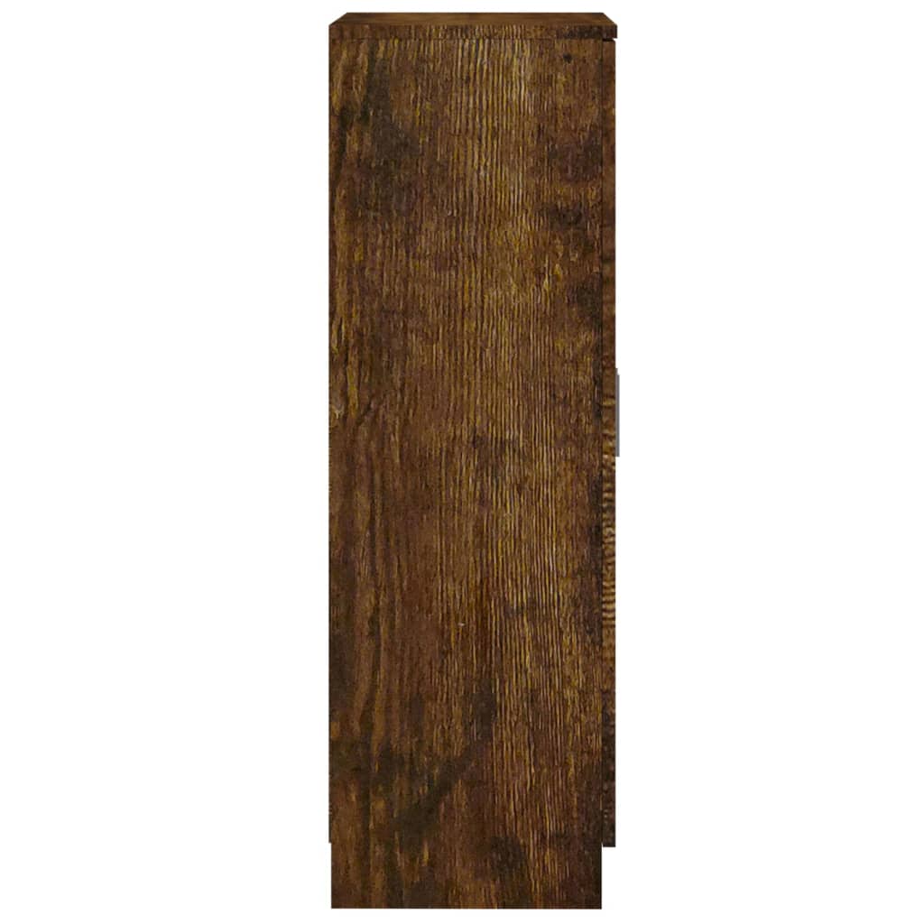 Ormarić za cipele boja hrasta 55x35x108 cm konstruirano drvo