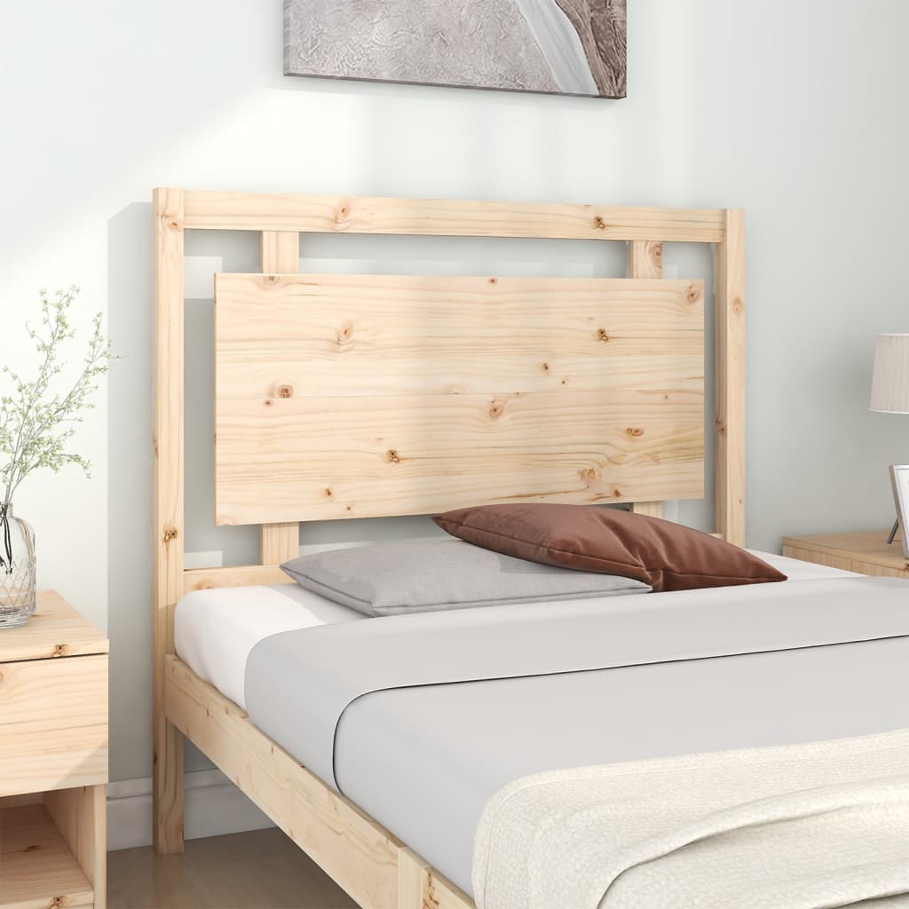 Uzglavlje za krevet 105,5 x4 x 100 cm od masivne borovine