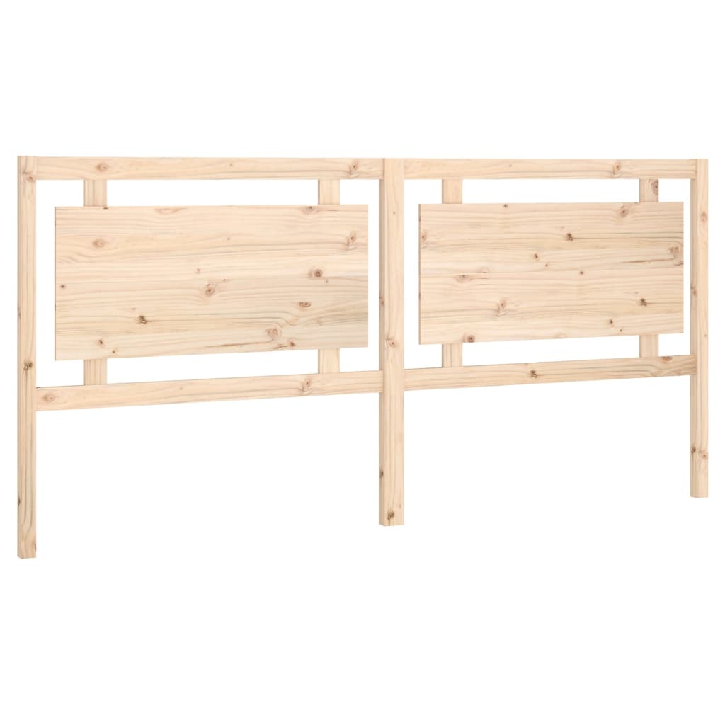 Uzglavlje za krevet 205,5 x 4 x 100 cm od masivne borovine