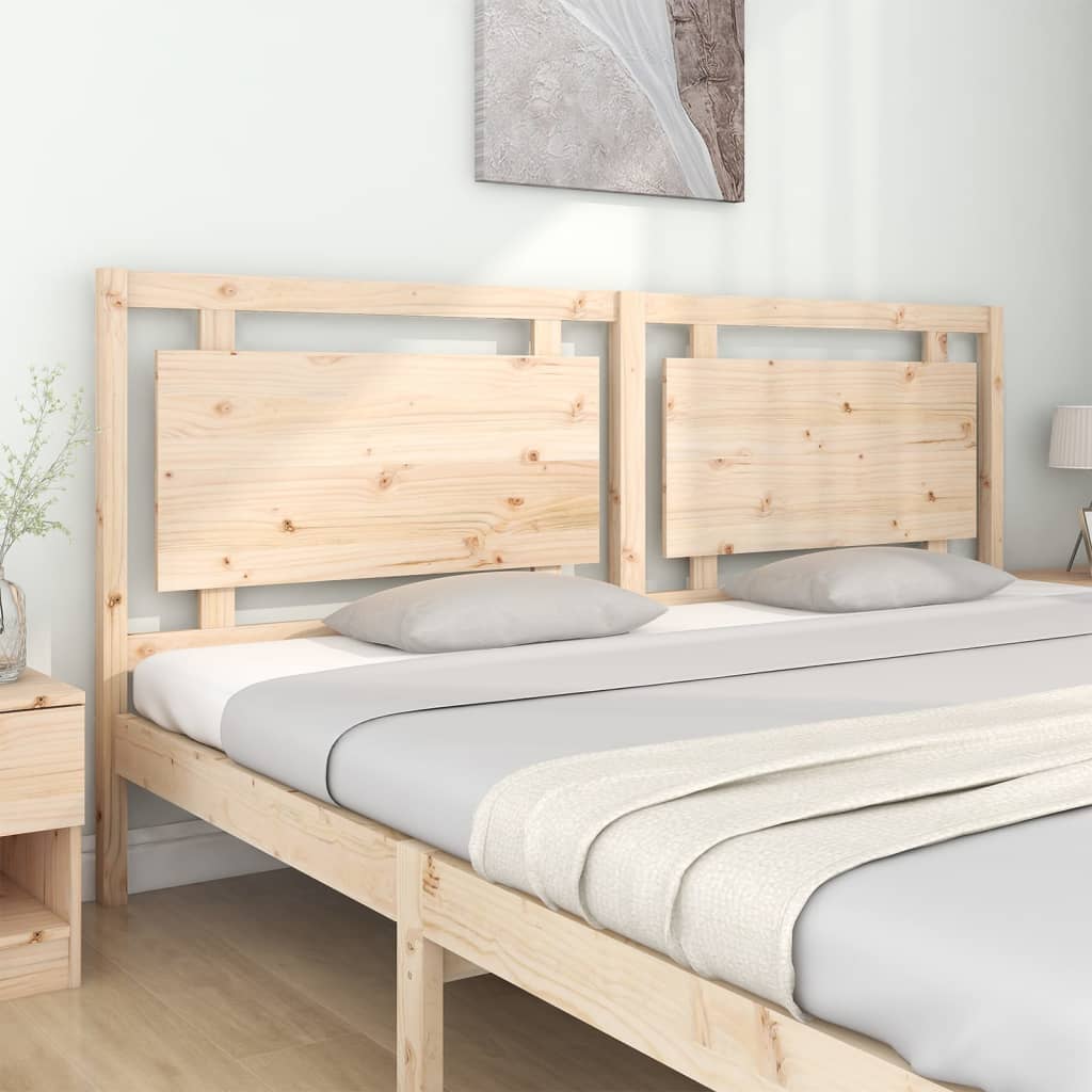 Uzglavlje za krevet 205,5 x 4 x 100 cm od masivne borovine
