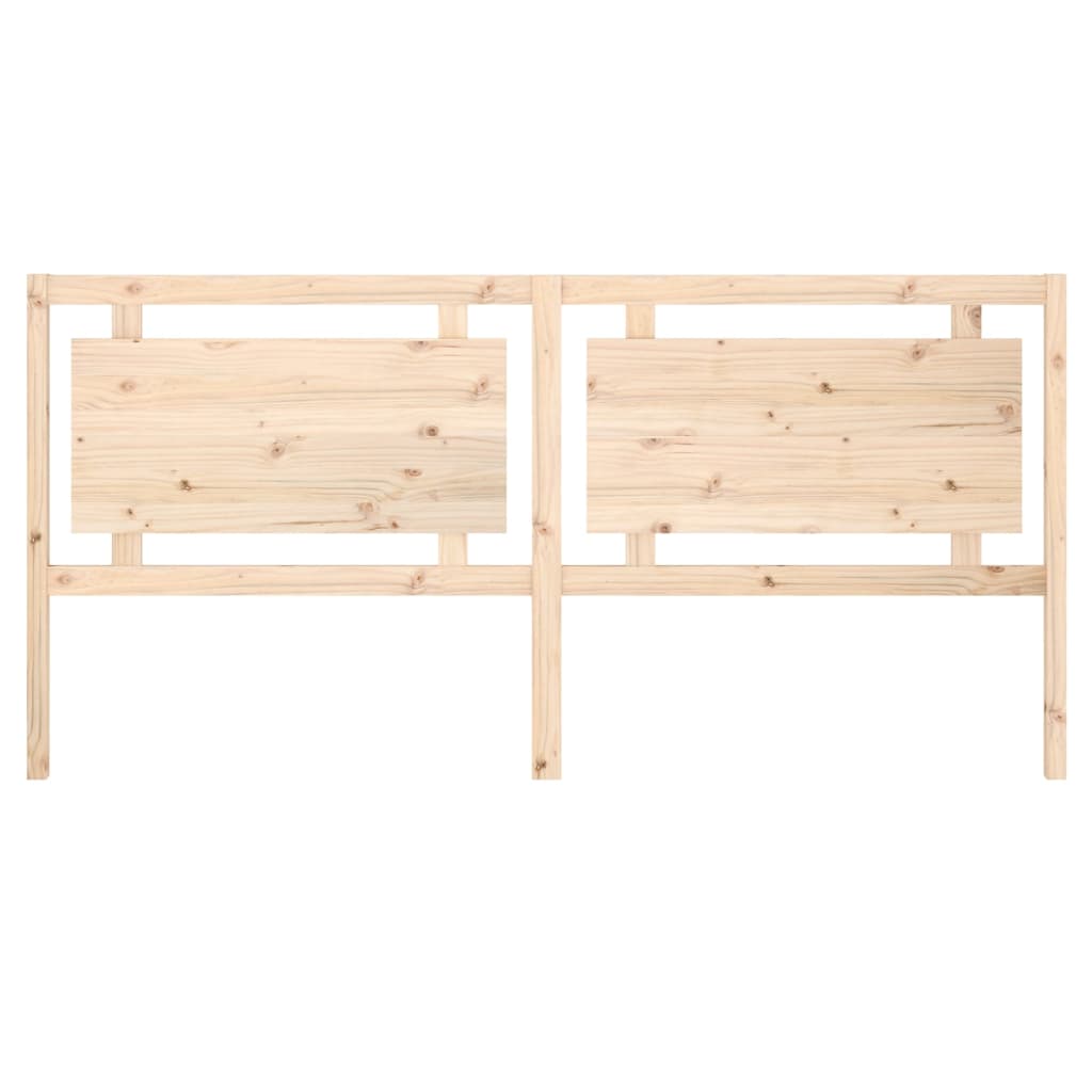 Uzglavlje za krevet 205,5 x 4 x 100 cm od masivne borovine
