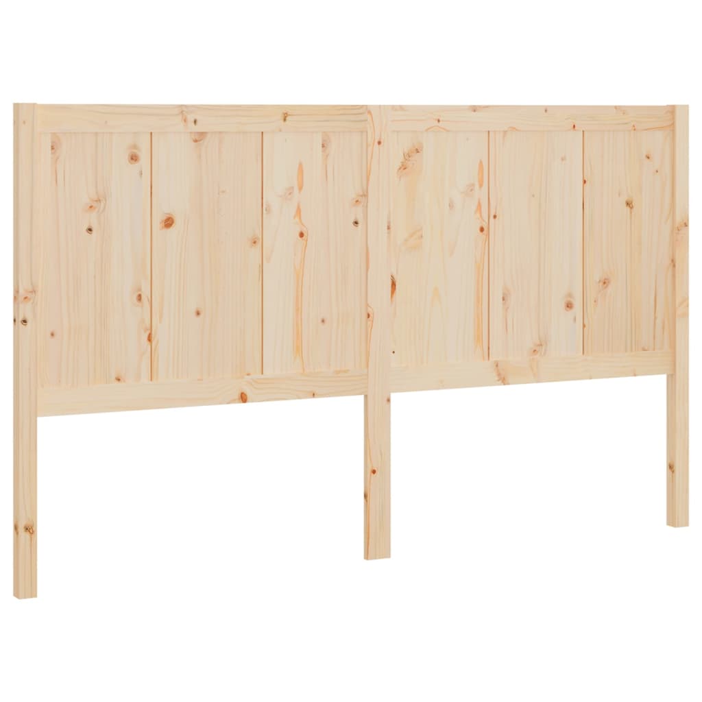Uzglavlje za krevet 125,5 x 4 x 100 cm od masivne borovine