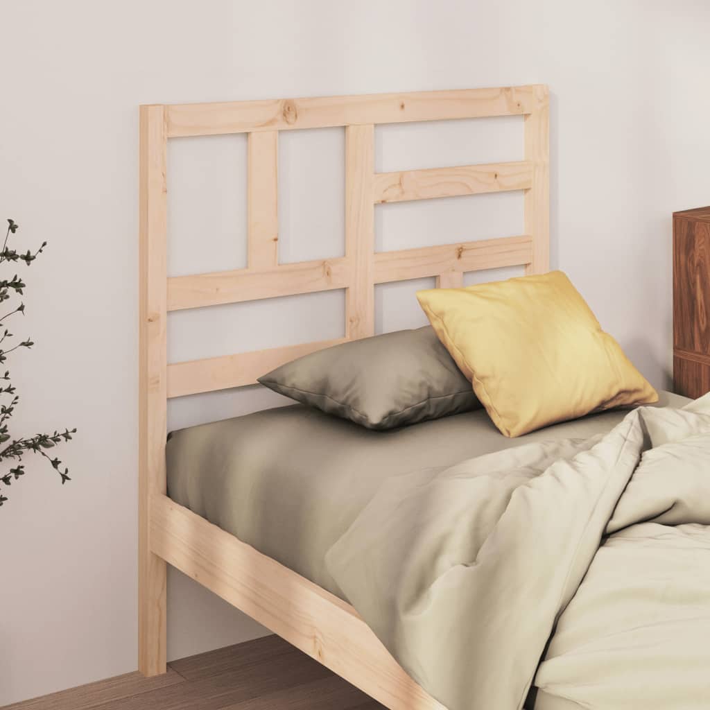 Uzglavlje za krevet 96 x 4 x 104 cm od masivne borovine