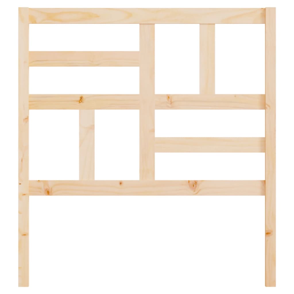 Uzglavlje za krevet 106 x 4 x 100 cm od masivne borovine