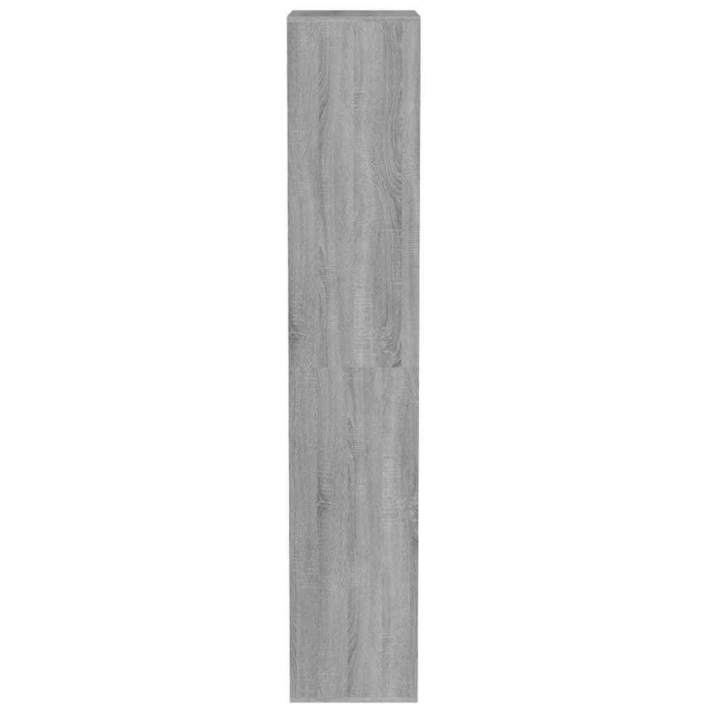 Ormarić za cipele sivi hrast 54x34x183 cm konstruirano drvo