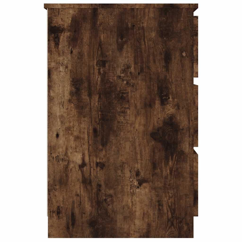 Radni stol boja dimljenog hrasta 140x50x77 cm konstruirano drvo