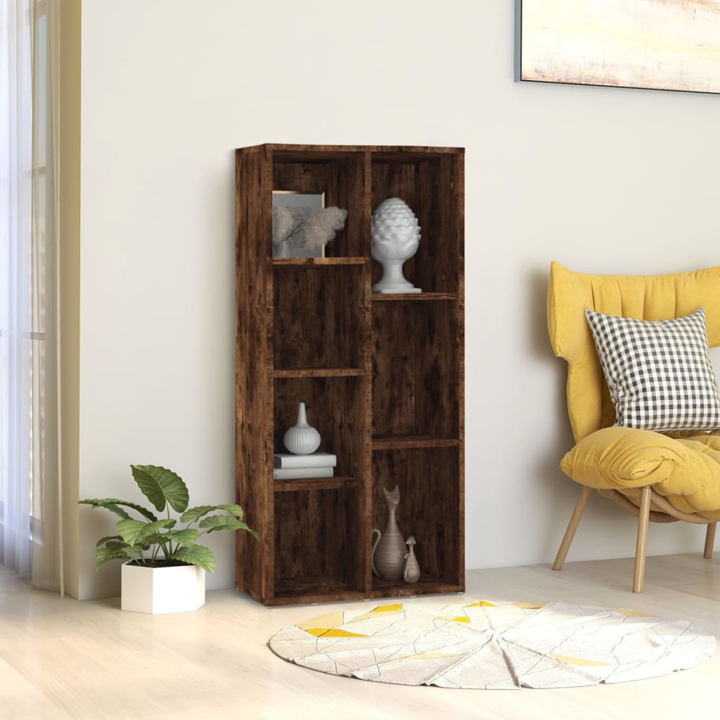 Ormarić za knjige boja dimljenog hrasta 50 x 25 x 106 cm