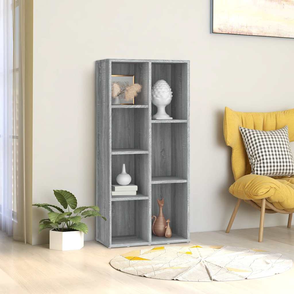 Ormarić za knjige boja sivog hrasta sonome 50 x 25 x 106 cm