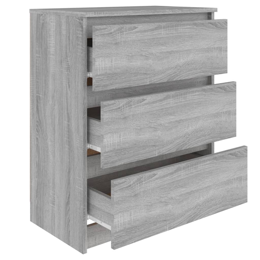 Komoda boja hrasta sonome 60 x 35 x 76 cm konstruirano drvo