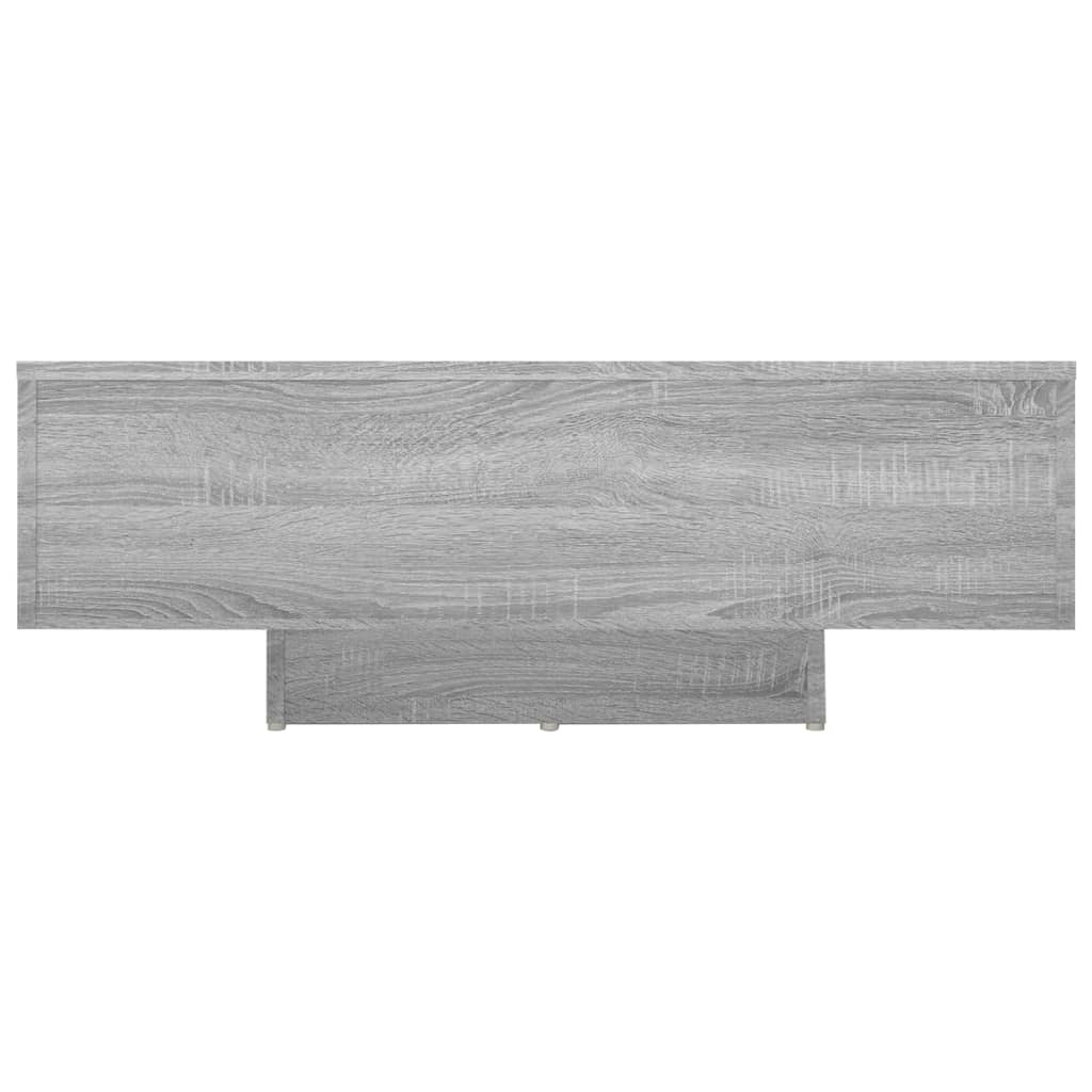 Stolić za kavu siva boja hrasta sonome 85 x 55 x 31 cm drveni