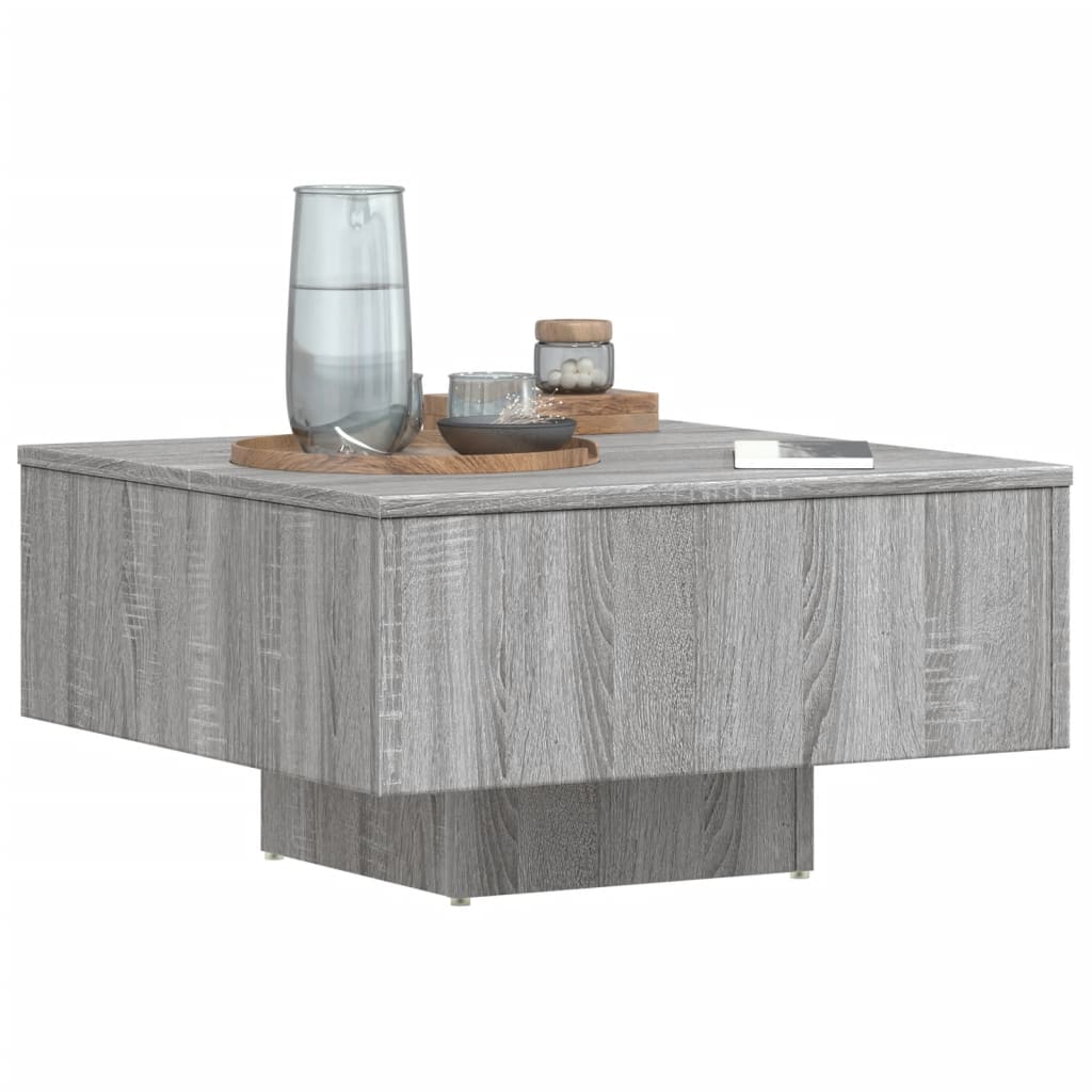 Stolić za kavu hrast sonoma 60 x 60 x 31,5 cm konstruirano drvo