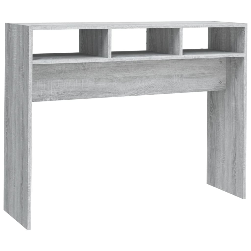 Konzolni stol boja hrasta sonome 105x30x80 cm konstruirano drvo