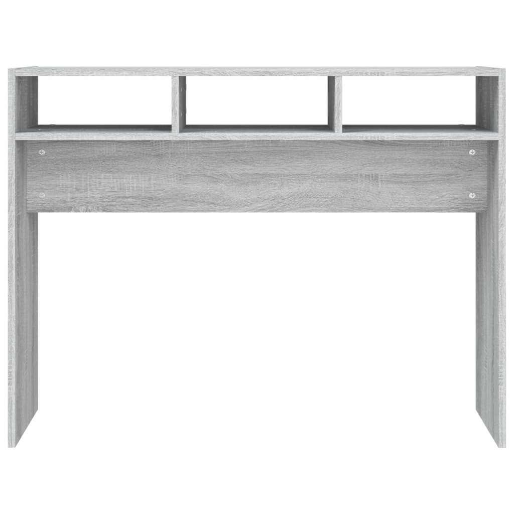 Konzolni stol boja hrasta sonome 105x30x80 cm konstruirano drvo