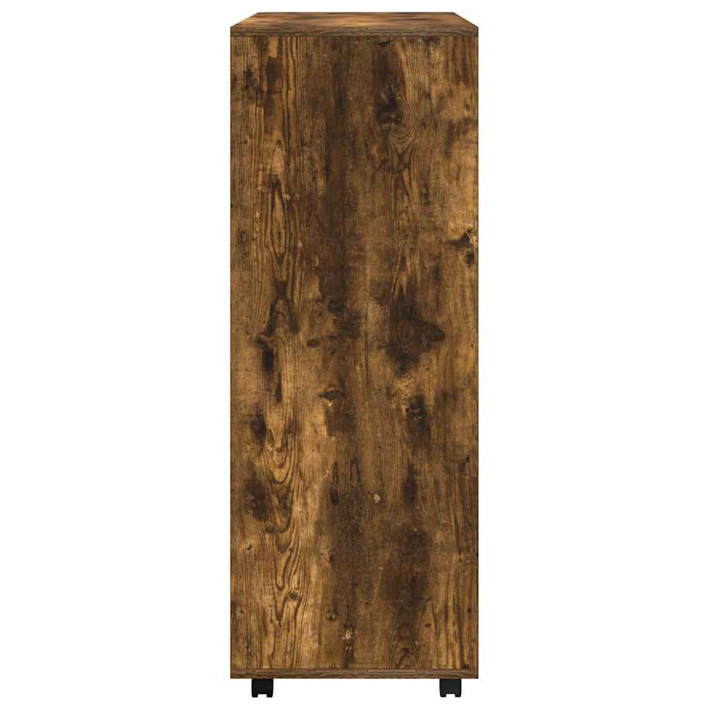 Ormar boja dimljenog hrasta 80 x 40 x 110 cm konstruirano drvo