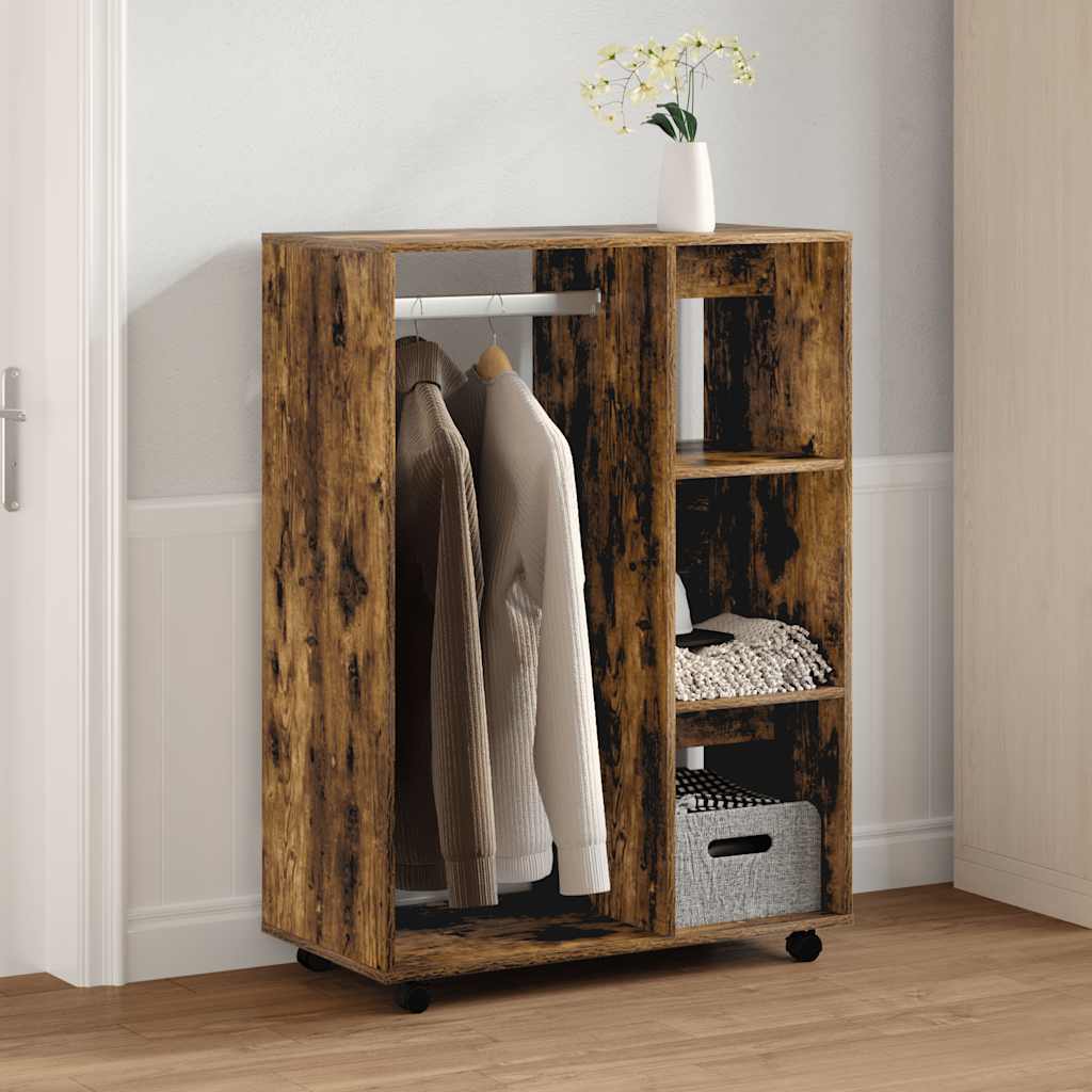 Ormar boja dimljenog hrasta 80 x 40 x 110 cm konstruirano drvo