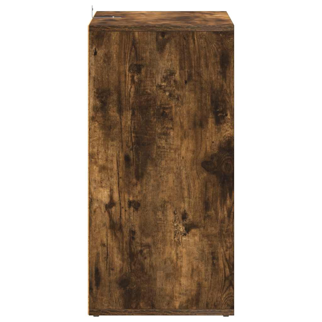 Ormarić za cipele sivi hrast 60 x 35 x 70 cm konstruirano drvo