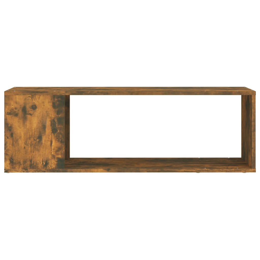 TV ormarić boja dimljenog hrasta 100x24x32 cm konstruirano drvo