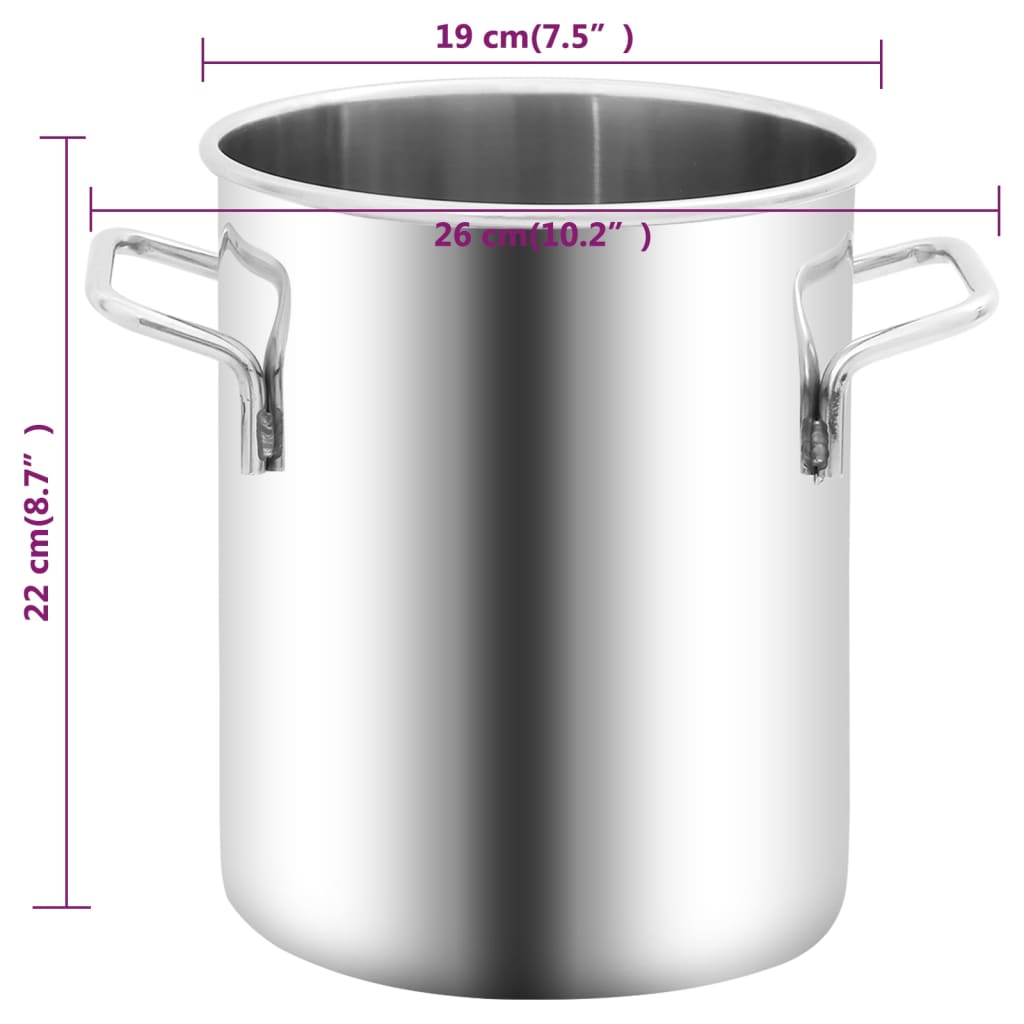 Vakuumska komora od nehrđajućeg čelika 5,5 L