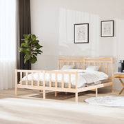 Okvir za krevet od masivnog drva 180x200 cm veliki bračni