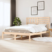 Okvir za krevet od masivne borovine 140 x 190 cm