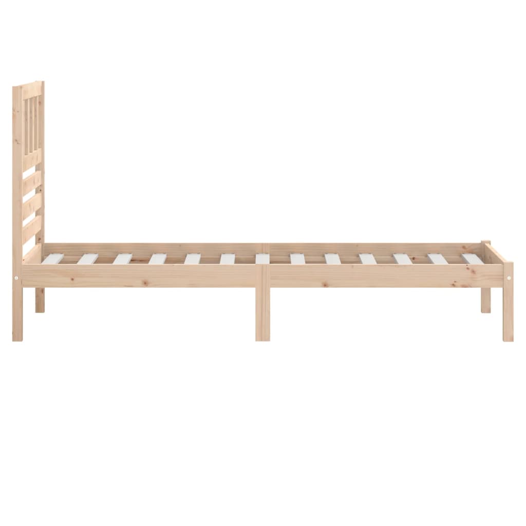 Okvir za krevet od masivne borovine 90 x 200 cm
