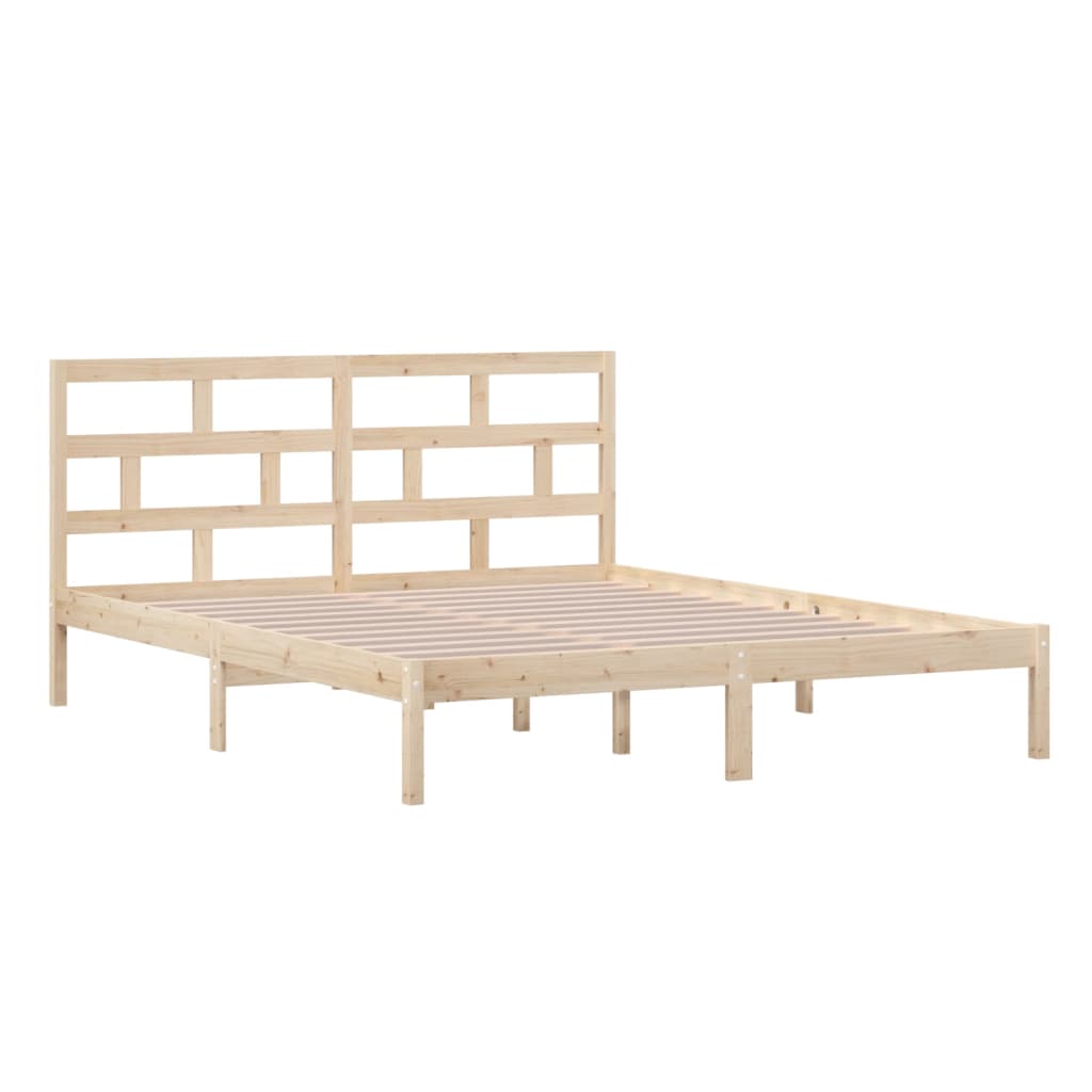 Okvir za krevet od masivne borovine 160 x 200 cm
