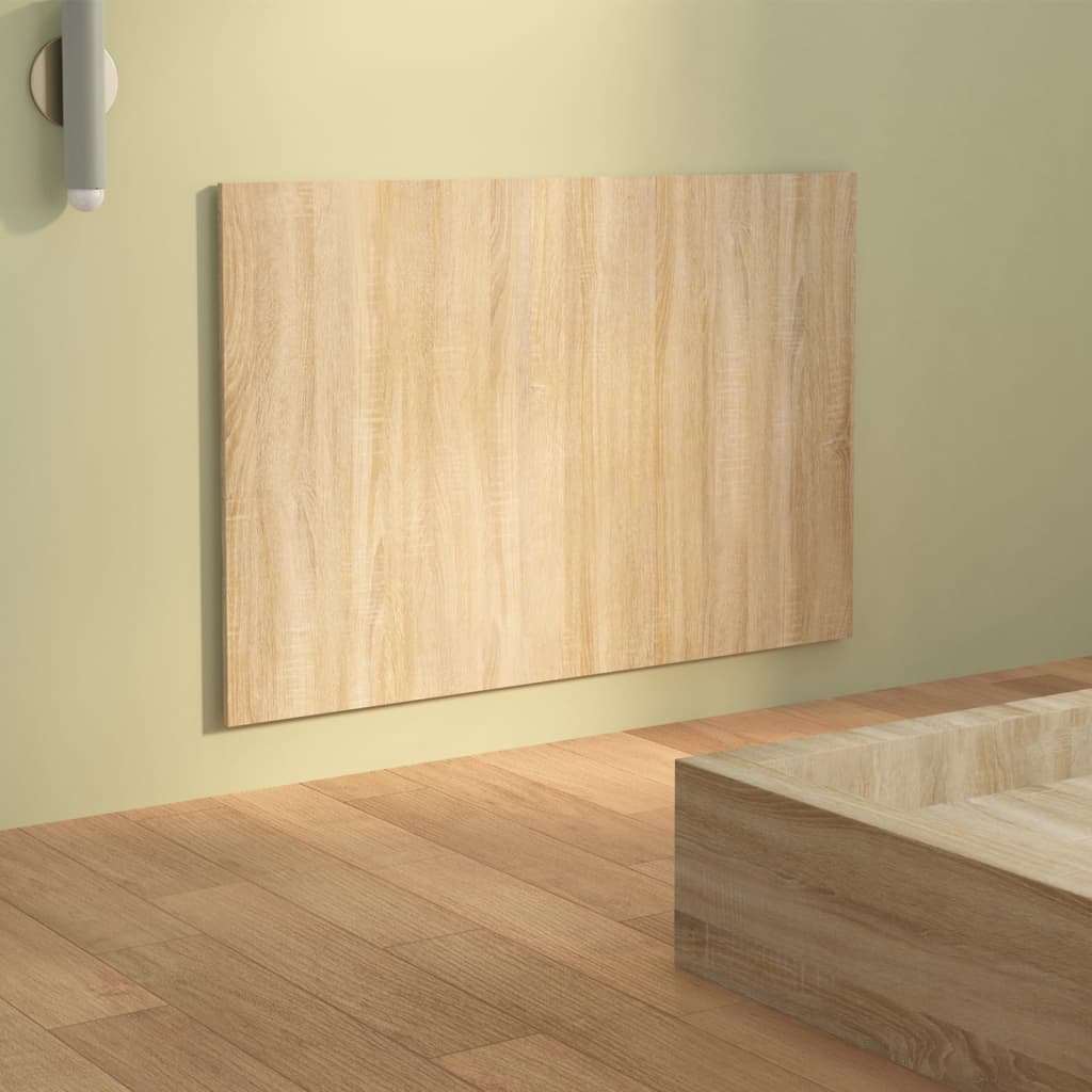 Uzglavlje za krevet boja hrasta sonome 120 x 1,5 x 80 cm drveno