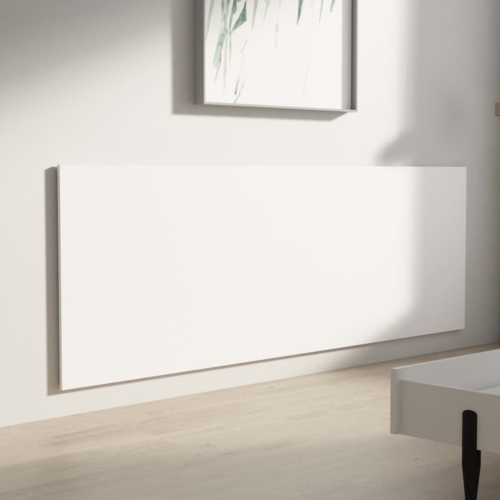 Uzglavlje za krevet bijelo 240x1,5x80 cm od konstruiranog drva