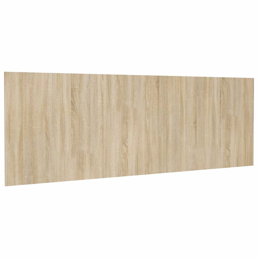 Uzglavlje za krevet boja hrasta sonome 240 x 1,5 x 80 cm drveno