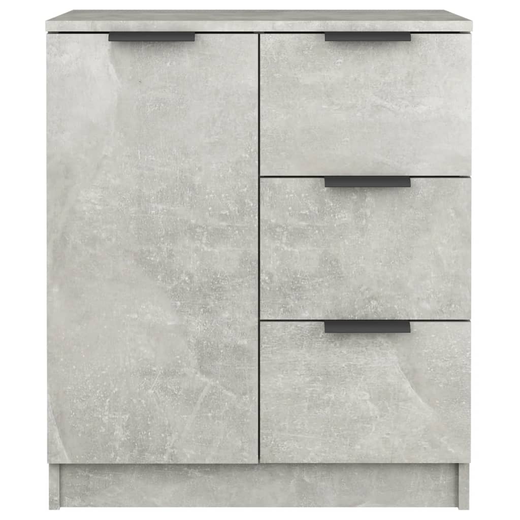 Komoda siva boja betona 60x30x70 cm od konstruiranog drva