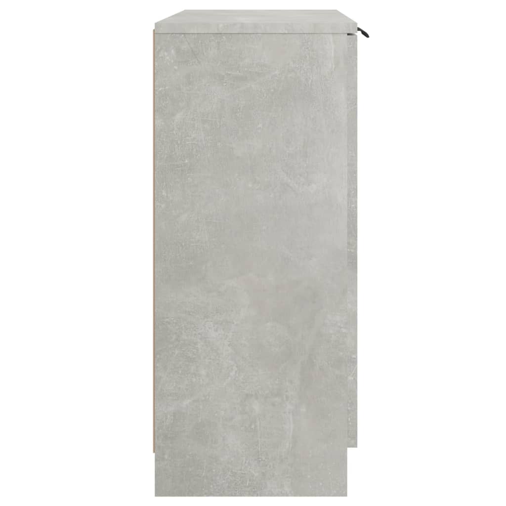 Komoda siva boja betona 60x30x70 cm od konstruiranog drva