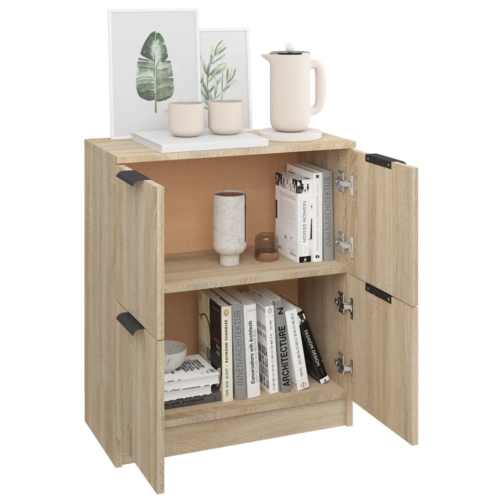 Komoda boja hrasta sonome 60 x 30 x 70 cm od konstruiranog drva